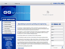 Tablet Screenshot of gggrinding.com.au